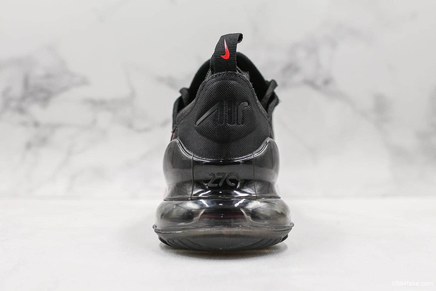 耐克Nike Air Max 270纯原版本真气垫彩绘涂鸦后置半掌大气垫休闲跑步鞋 货号:AH8050-009