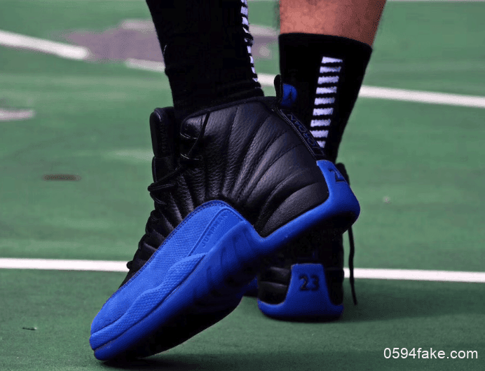 Air Jordan 12 “Game Royal”上脚图释出！好看到哭泣！ (ID:12760) - 图片1
