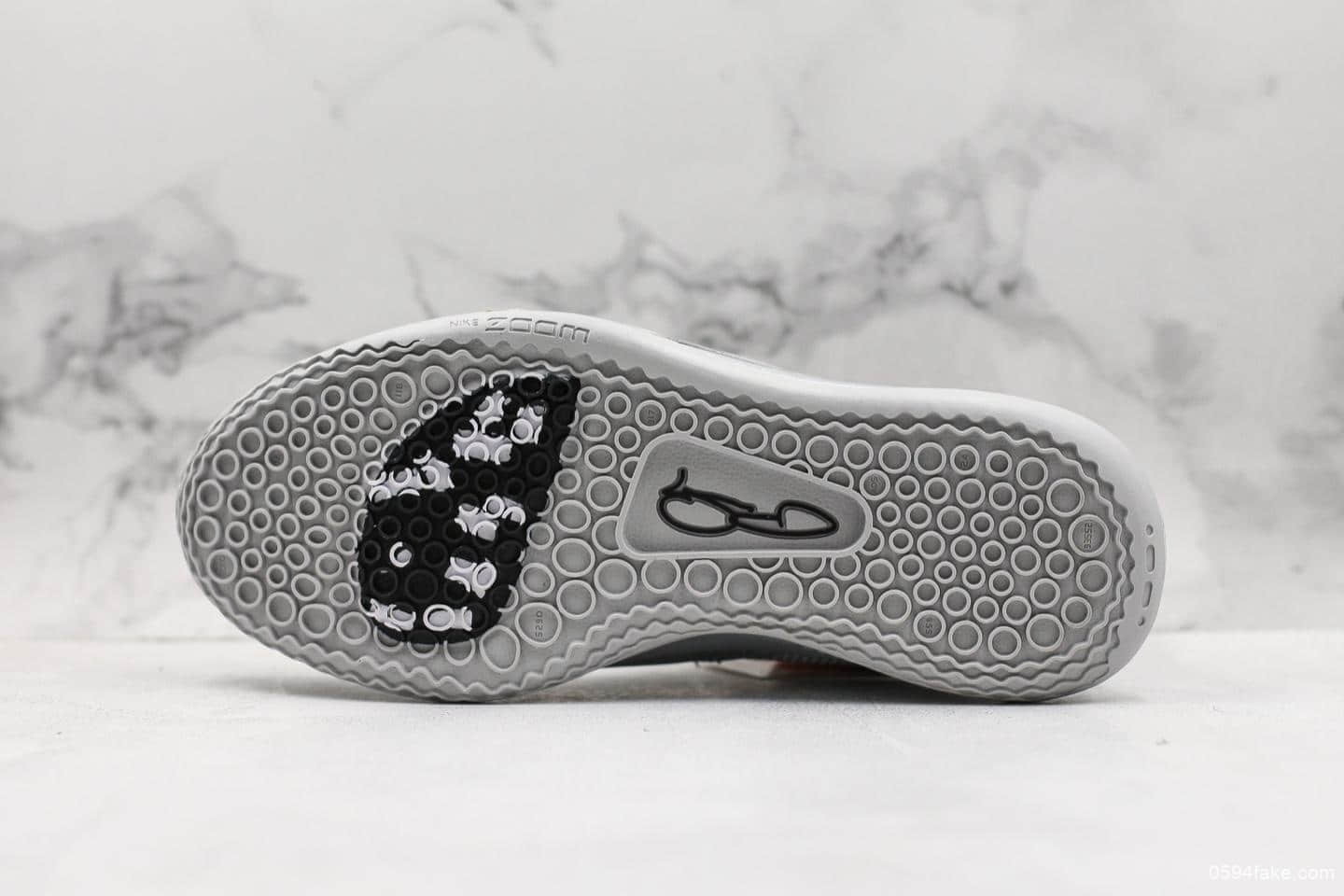 耐克Nike PG3 EP纯原版本保罗乔治三代银色男子实战篮球鞋前掌ZOOM气垫 货号:CI2667-001