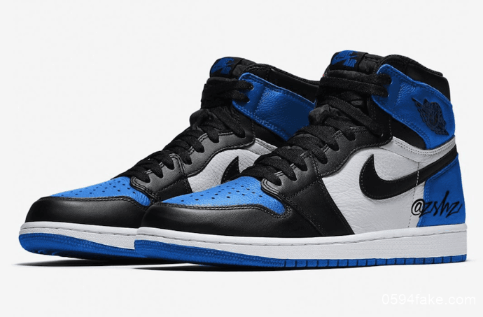 黑蓝脚趾来了！Air Jordan 1 High OG“Royal Toe”将于2020年春季发售！ (ID:12954) - 图片1