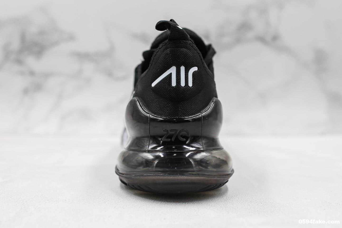 耐克Nike Air Max 270公司级版本夏威夷黑白配色原鞋开模一比一打造外围实体可充正操作 货号:AH8050-011