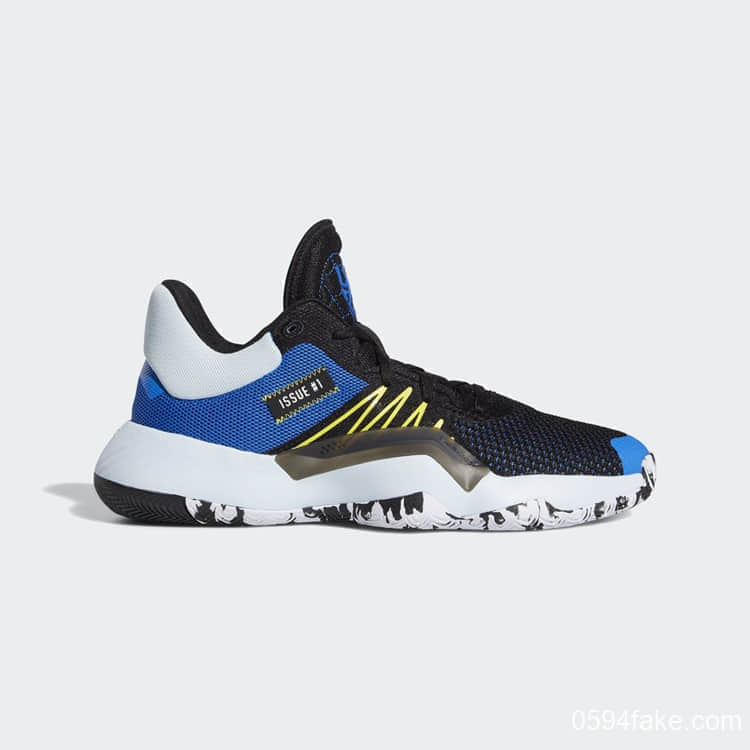 adidas D.O.N. Issue #1全新黑蓝配色登场!