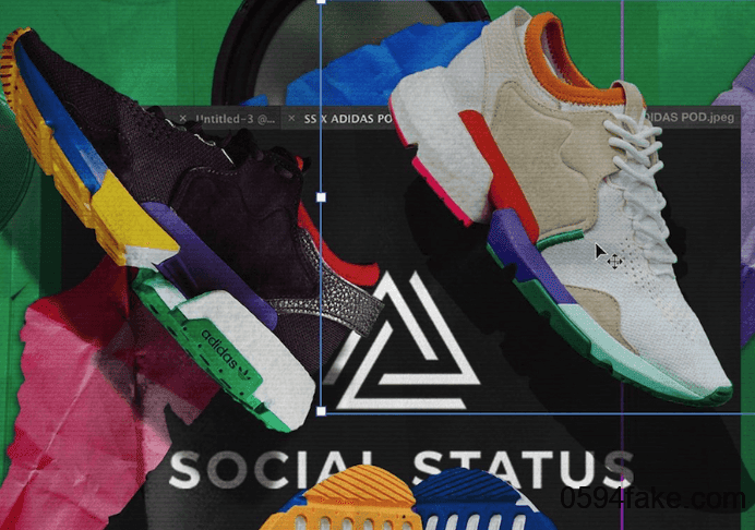 Social Status x adidas POD-S3.1全新配色曝光！两款配色你更爱哪一款？ (ID:13840) - 图片1