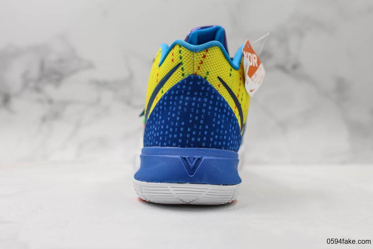 耐克NIKE Kyrie 5纯原版本曼巴精神纪念科比职业生涯最后一战原厂气垫支持实战欧文篮球鞋 货号:AO2919-701