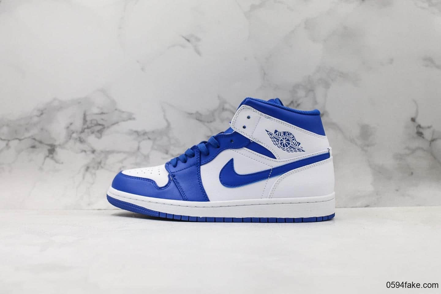 乔丹Air Jordan 1 Hyper Royal纯原版本AJ1新白蓝配色原厂纸板调整修改原厂模具飞翼立体打印 (ID:14227) - 图片1