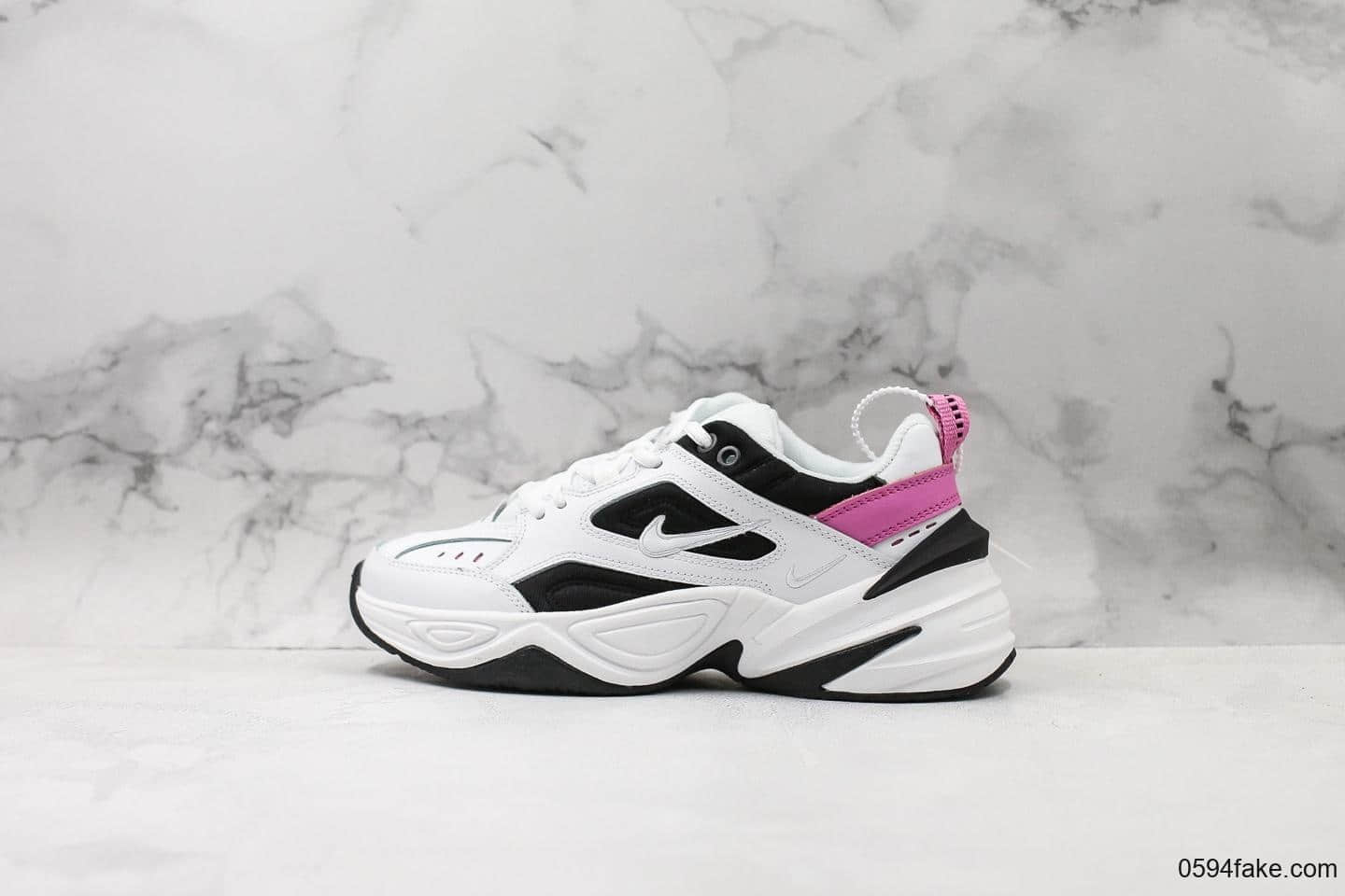 耐克Nike M2K Tekno纯原版本M2K黑粉配色复古休闲老爹鞋 (ID:14243) - 图片1