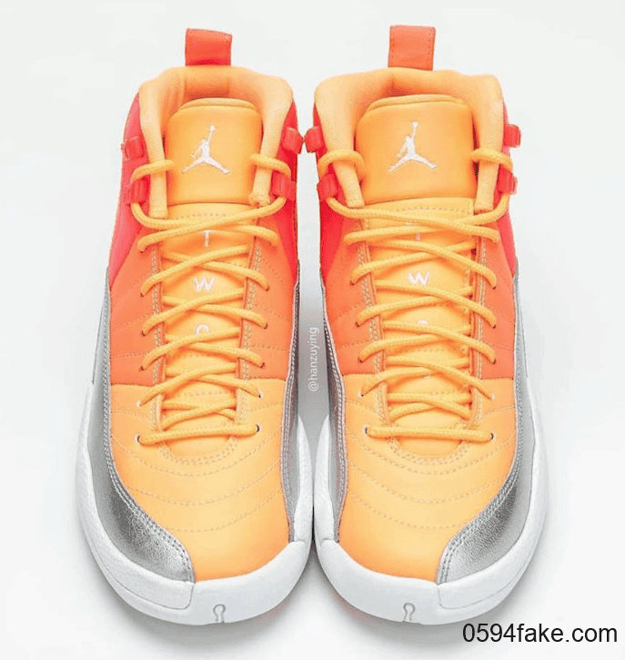 Air Jordan 12 GS “Hot Punch”释出实物图! 货号:510815-601