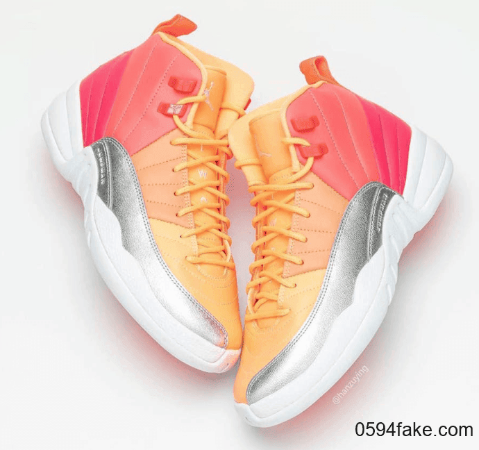 Air Jordan 12 GS “Hot Punch”释出实物图! 货号:510815-601