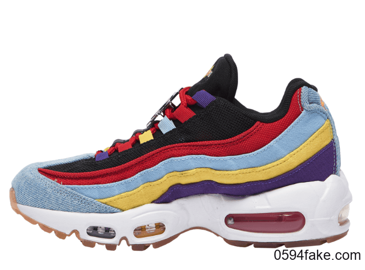 多彩波浪条纹!Air Max 95全新配色将于9月26日发售! 货号:CK5669-400
