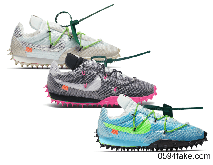 Off-White x Nike Waffle Racers将于10月24日发售!