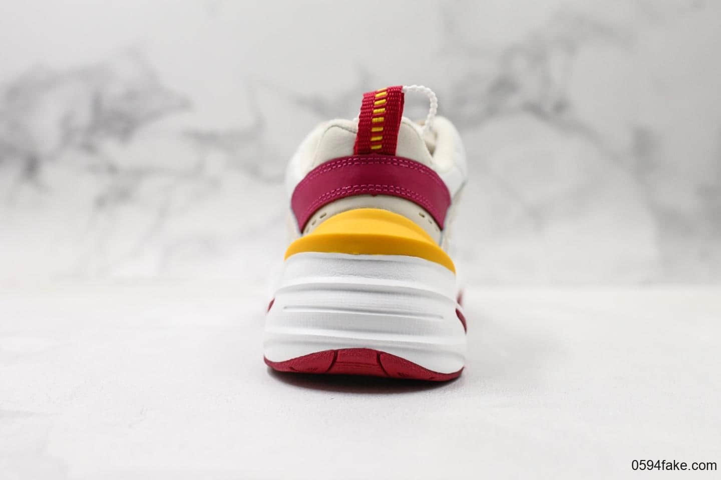 耐克Nike M2K Tekno Pink Foam纯原版本复古潮流百搭旅游M2K老爹鞋青岛原厂刺绣完美复刻外围可充正 货号:AO3108-016