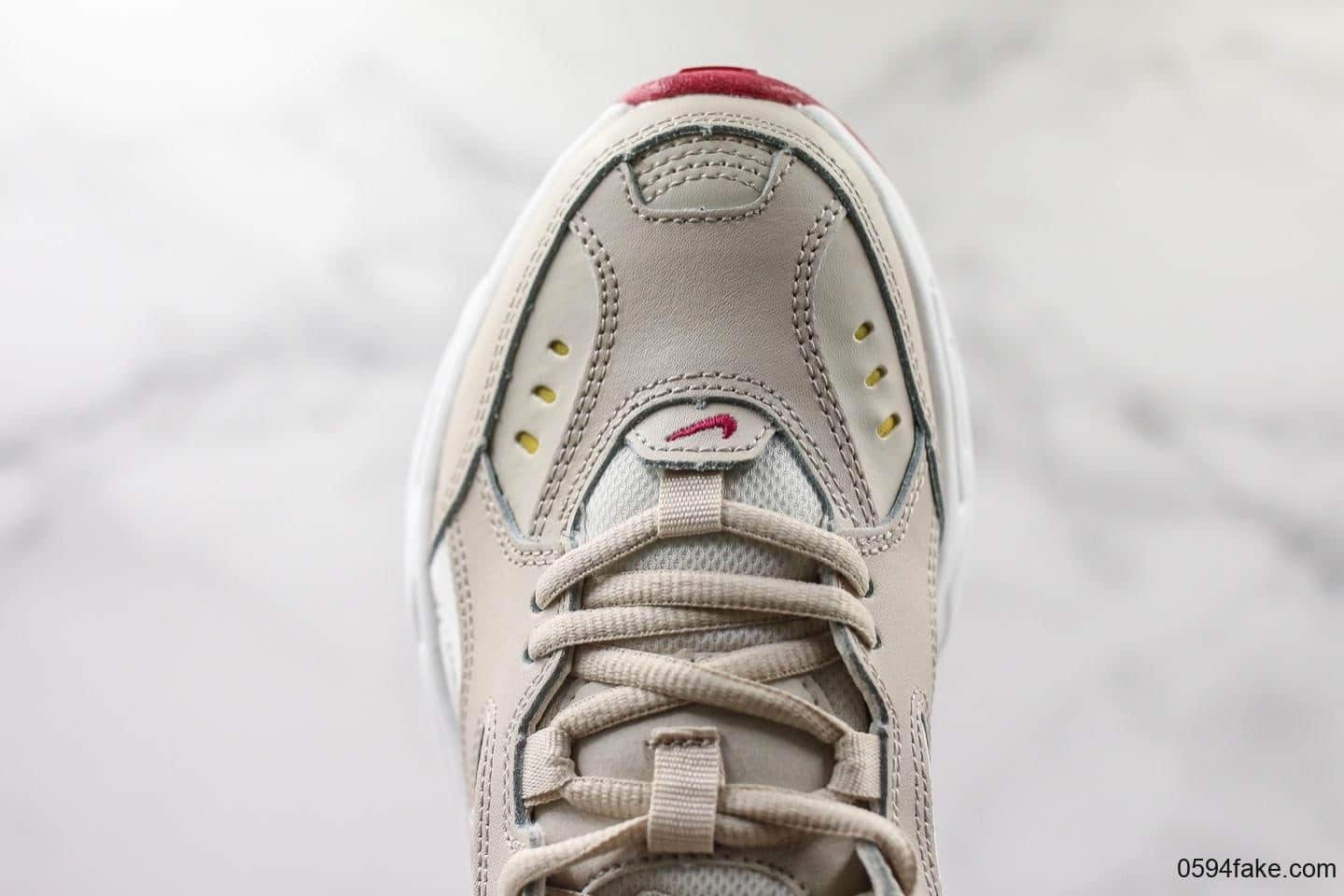 耐克Nike M2K Tekno Pink Foam纯原版本复古潮流百搭旅游M2K老爹鞋青岛原厂刺绣完美复刻外围可充正 货号:AO3108-016