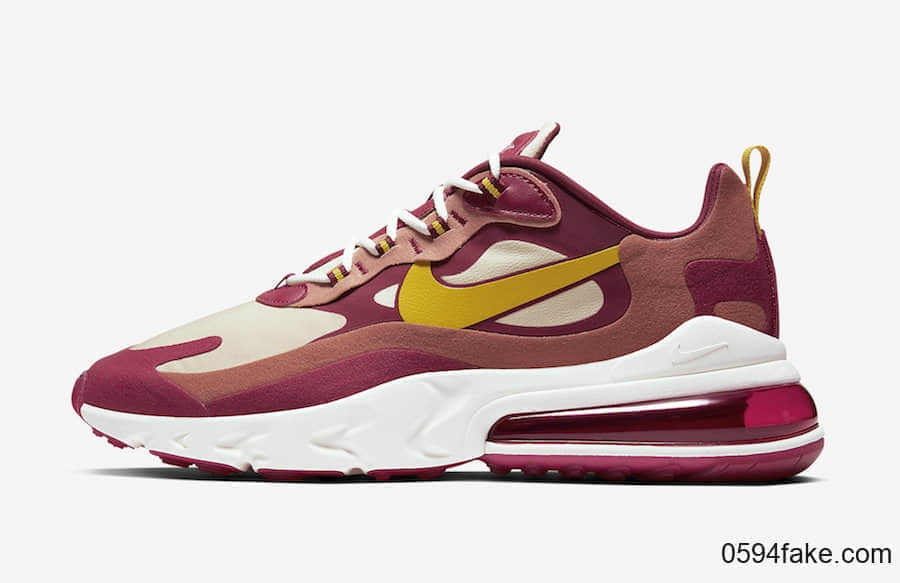 少女配色!这双Nike Air Max 270 React你心动了吗? 货号:AO4971-601