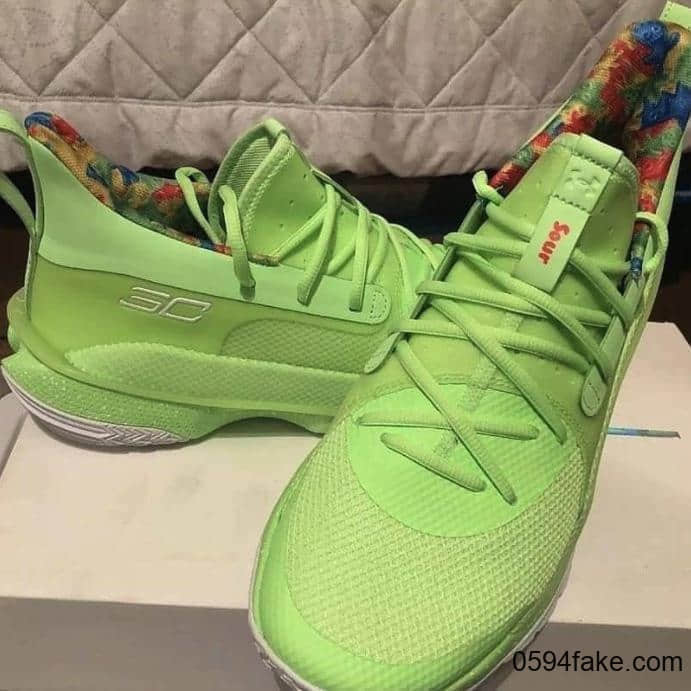 果绿色的“软糖鞋”！UA Curry 7“ Sour Patch Kids”即将发售！ (ID:15684) - 图片1