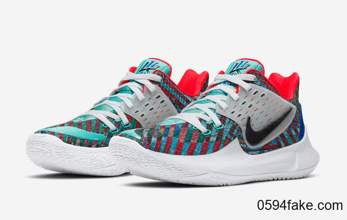 多彩条纹装扮！Nike Kyrie Low 2“ Multi-Color”将于10月1日发售！ (ID:15690) - 图片1