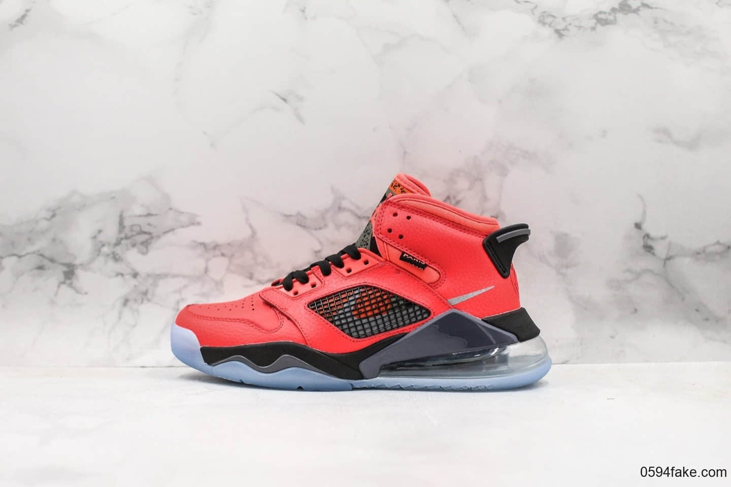 乔丹Jordan Mars 270“PSG”红黑气垫篮球鞋公司级 经典合体鞋款TPU组合鞋底 黑红：CN2218-600 (ID:15792) - 图片1