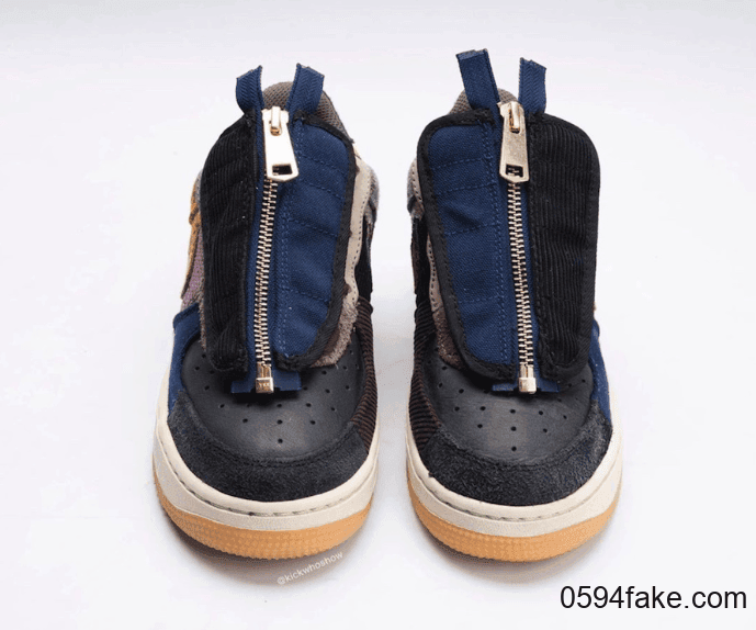 将拼接玩到极致!全新Travis Scott x Nike Air Force 1 Low将于11月发售! 货号:CN2405-900