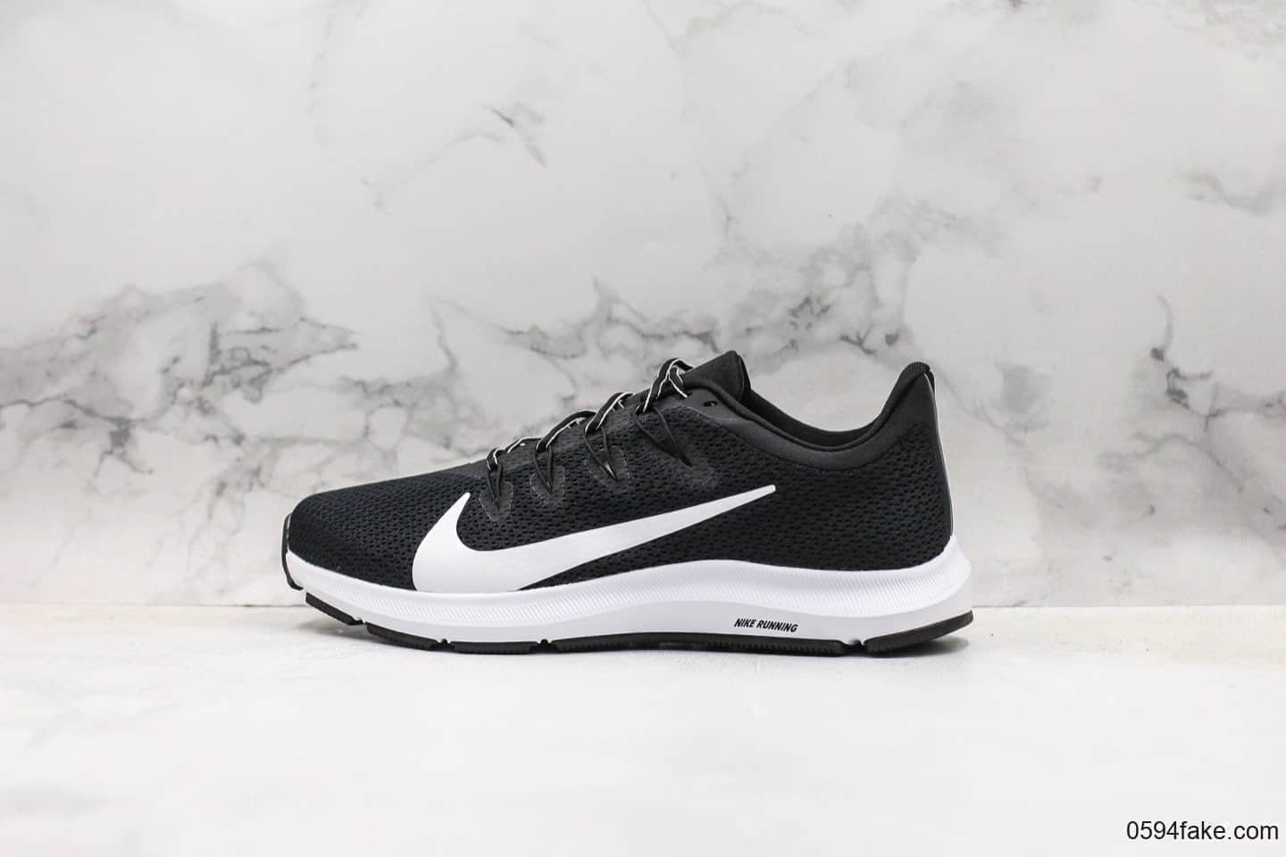 耐克Nike Quest 2.0 DouFA公司级版本登月极致跑鞋二代内置气垫最新科技全掌Phylon泡棉中底 货号:CI3787-002