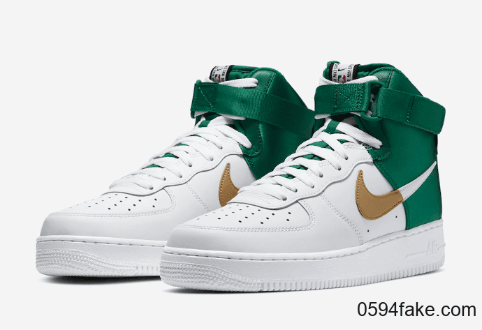 凯尔特人队配色！NBA x Nike Air Force 1 High“ Celtics”即将发售！ (ID:16216) - 图片1