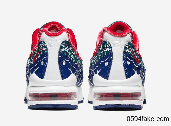 浓郁圣诞节氛围!这双Nike Air Max 95还穿上了毛衣! 货号:CT1593-100