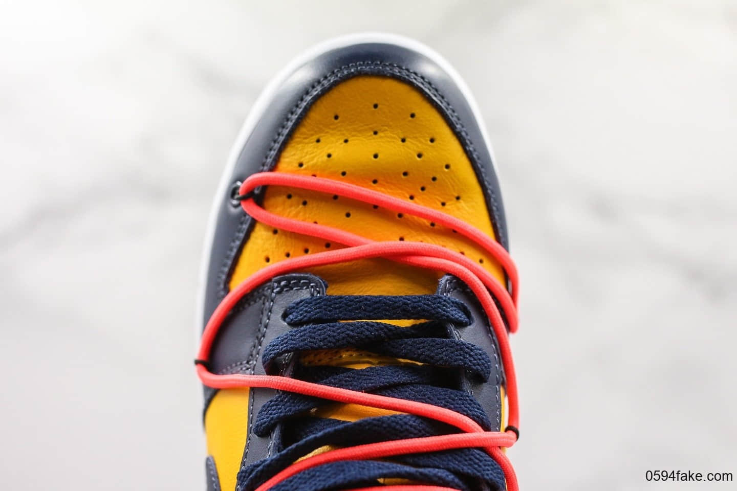耐克Nike SB Dunk Low联名OFF-White黑橙色纯原版本新款内置气垫SB系列DUNK板鞋 货号:CT0856-700