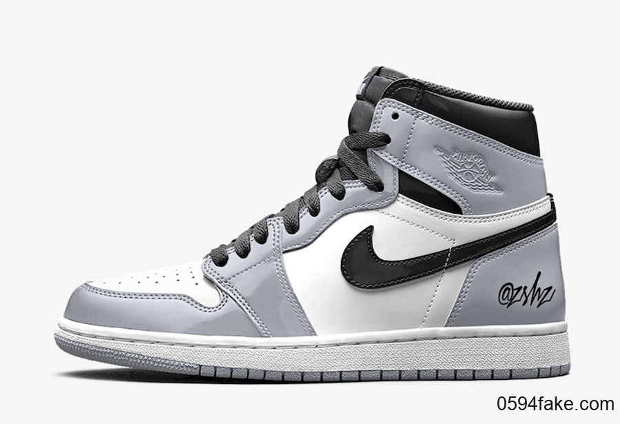 全漆皮鞋面！这双Air Jordan 1你怎么看？ (ID:17181) - 图片1