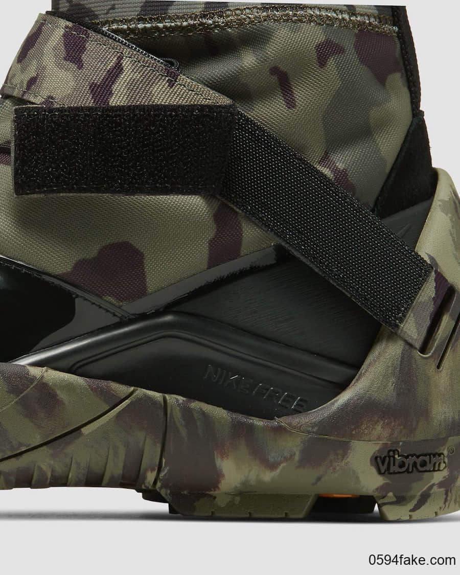 迷彩鞋面+可拆卸外底!MMW x Nike Free TR 3“ Camo Green”现已发售!