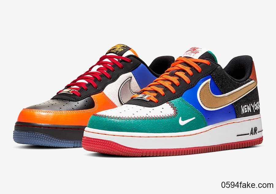 又一款吸睛利器！Nike Air Force 1 Low“ What the NYC”将于10月17日发售！ (ID:17206) - 图片1