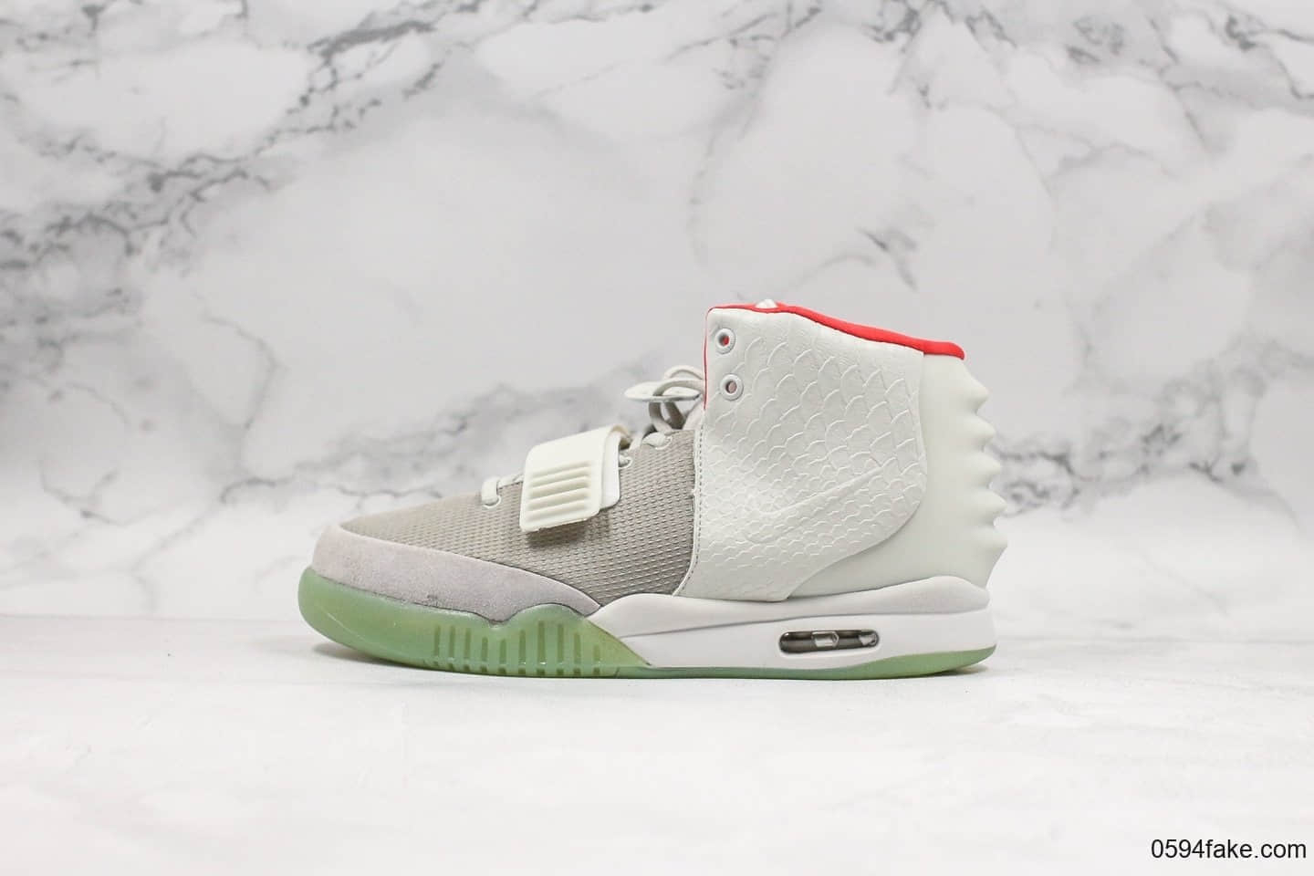 耐克Nike Air Yeezy 2 NRG纯原版本侃爷耐克椰子机能鞋原鞋开模原盒原标 (ID:17364) - 图片1