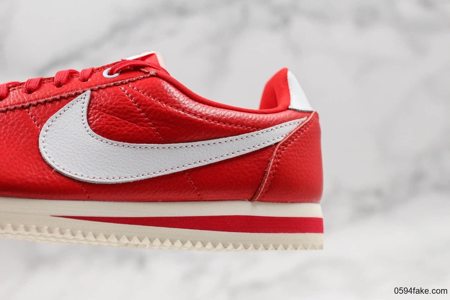 耐克Nike Classic Cortez princess阿甘鞋红色纯原版本天猫外围实体可操作充正 货号:CK1907-600