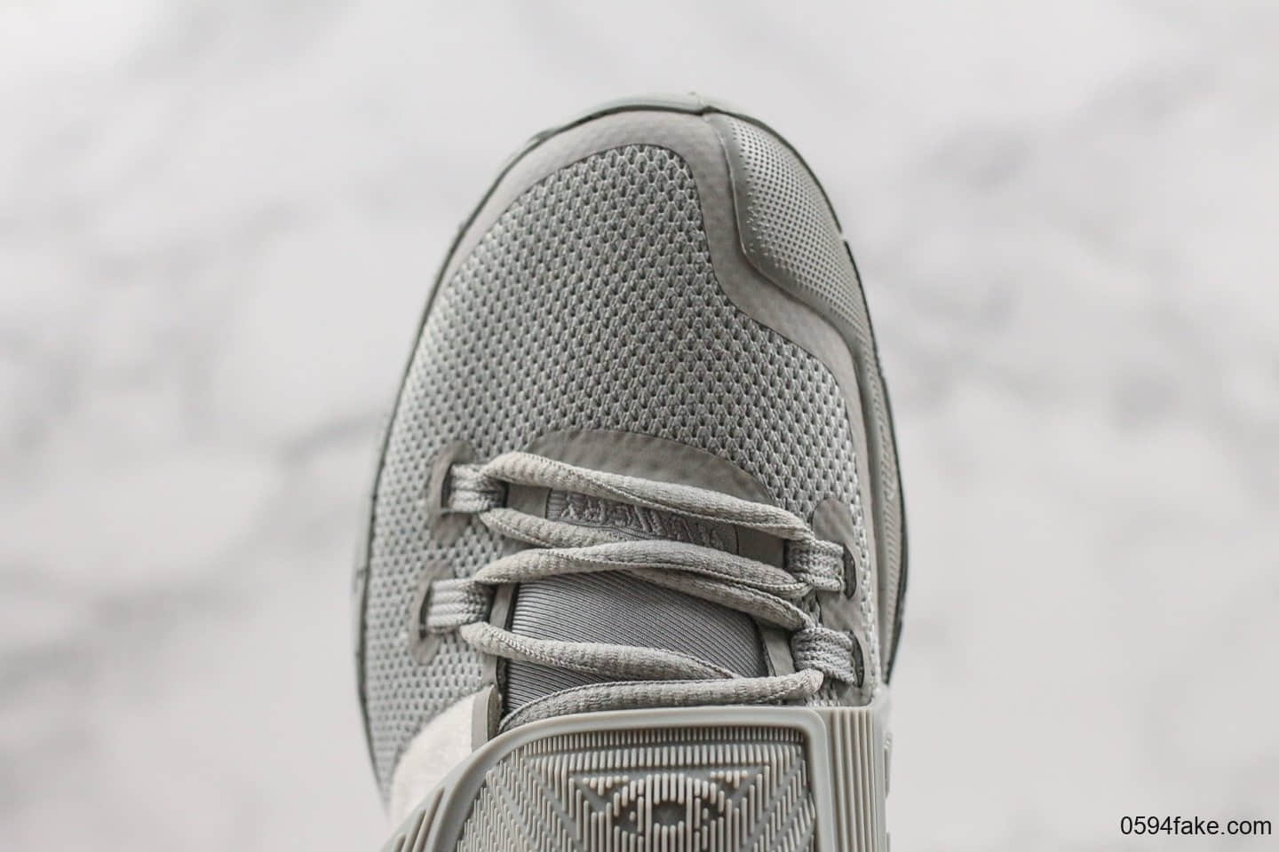 耐克Nike Kyrie 6 EP欧文6灰色纯原版本独家私模独家内置RFID防伪芯片内置ZOOM TURBO气垫 货号:BQ9377-101