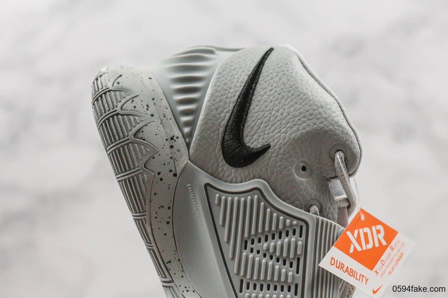 耐克Nike Kyrie 6 EP欧文6灰色纯原版本独家私模独家内置RFID防伪芯片内置ZOOM TURBO气垫 货号:BQ9377-101