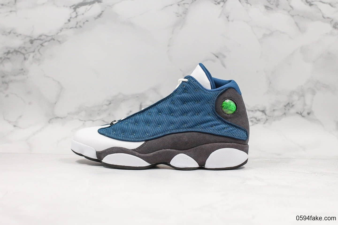 乔丹Air Jordan 13「Flint」AJ13海军蓝纯原版本回归款鞋底真碳板加持中底内置气垫原数据匹配色卡 (ID:17534) - 图片1