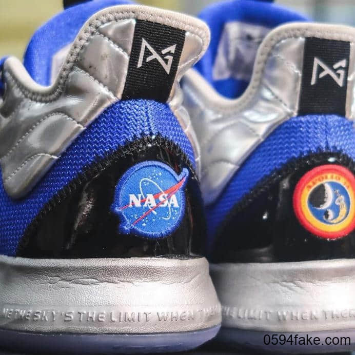 全新Nike PG 3 NASA即将登场!科幻感十足! 货号:CI2666B-400