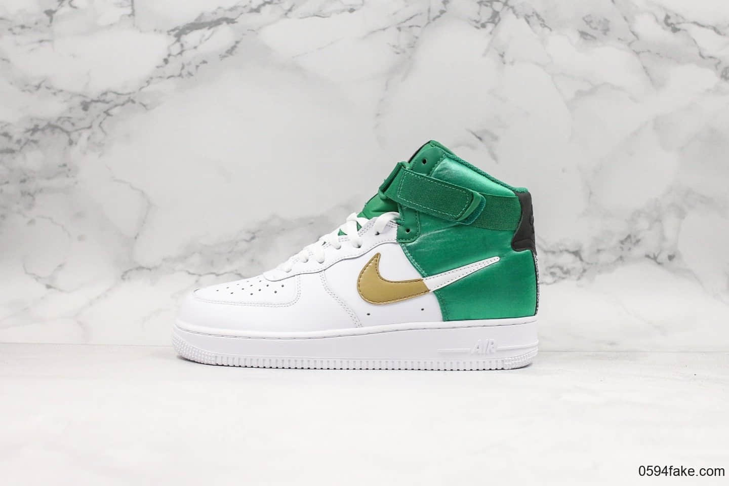 耐克Nike Air Force 1 ’07 LV8 High纯原版本高帮空军一号休闲板鞋NBA限定湖人快船丝绸 (ID:17637) - 图片1