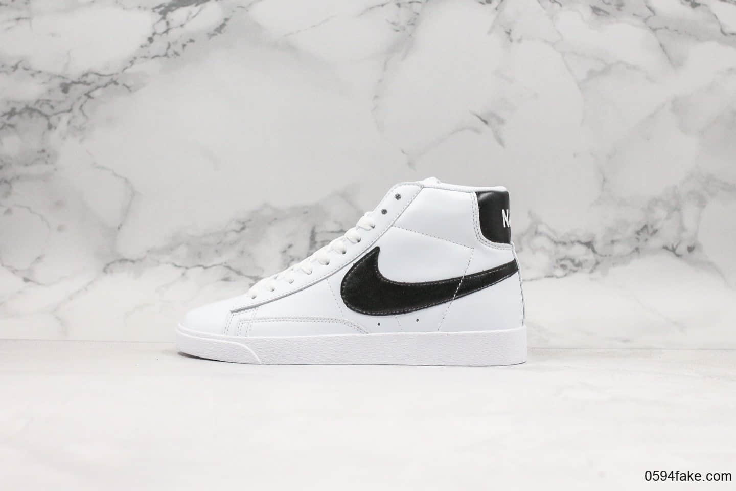耐克Nike Blazer Mid Vintage Suede公司级版本皮面开拓者内置air zoom气垫高帮板鞋 (ID:17703) - 图片1