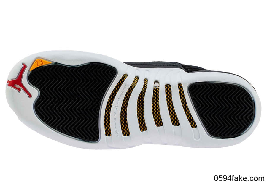 “反转金扣”Air Jordan 12最新实物图释出!本月月底发售! 货号:130690-017