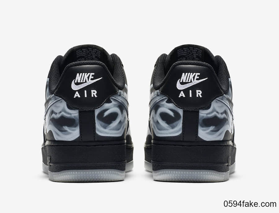 Nike Air Force 1 Low“ Black Skeleton”释出官图!个性十足! 货号:BQ7541-001