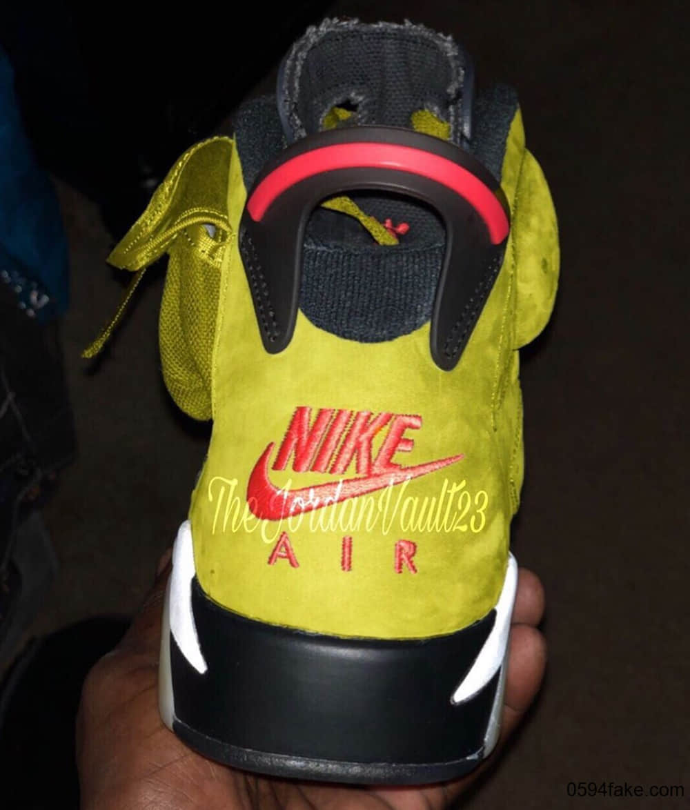 Travis Scott x Air Jordan 6 “Yellow Cactus Jack”或将于明年发售!?
