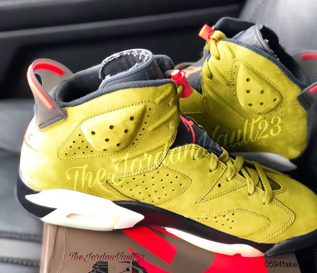 Travis Scott x Air Jordan 6 “Yellow Cactus Jack”或将于明年发售!?