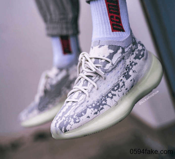 Yeezy Boost 380“ Alien”释出最新实物图和上脚美照!好看到发出土拨鼠尖叫! 货号:FB6878