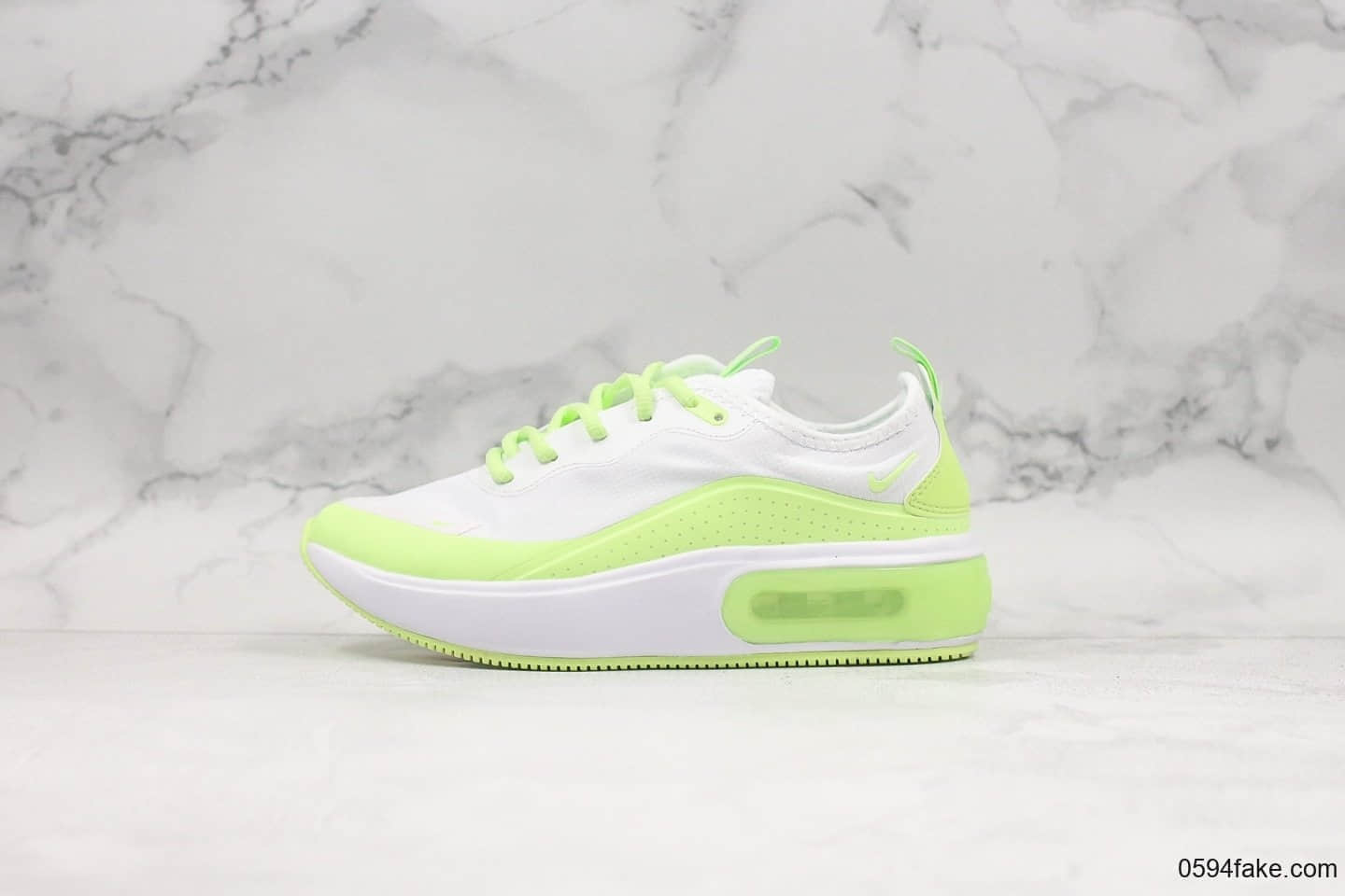 耐克Nike Air Max Dia Grey Multi气垫慢跑鞋透气运动鞋微黄绿白真标带半码 货号:AQ4312-004