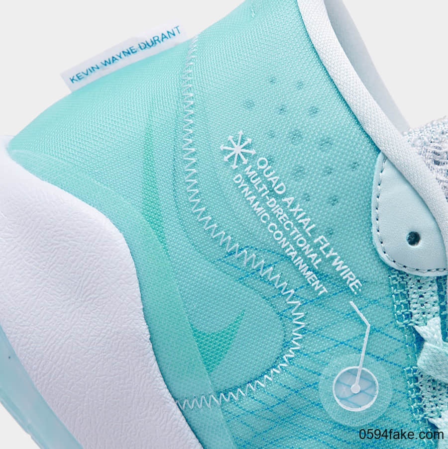 清爽蓝色调!这双Nike KD 12你打几分? 货号:AR4229-400
