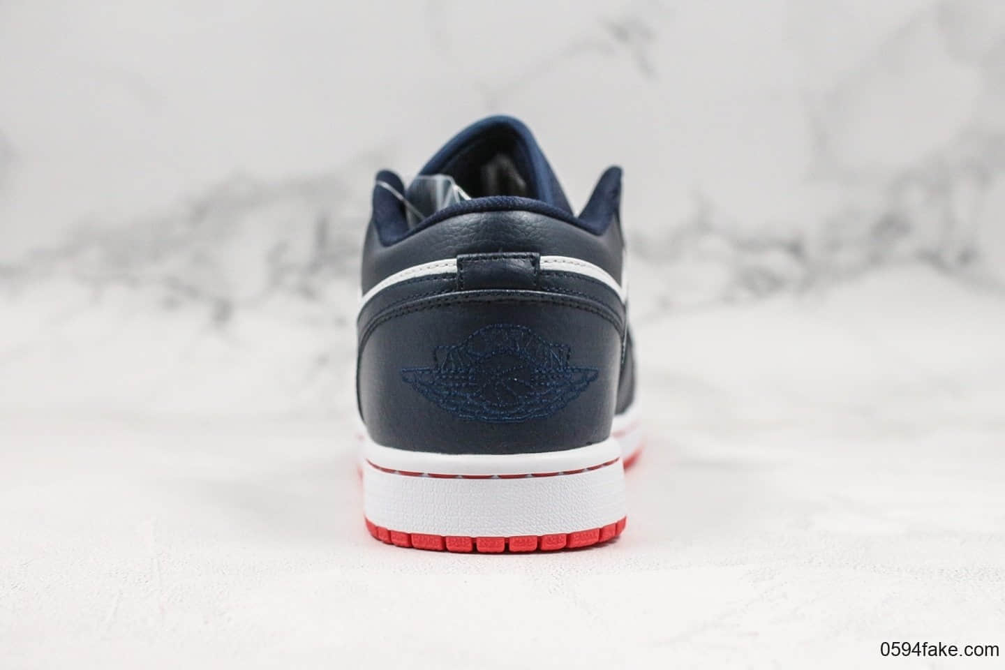乔丹Air Jordan 1 Low纯原版本低帮黑耀石AJ1内置气垫原鞋打版开模官方同步原材料 货号:553558-481