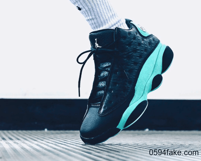 蒂芙尼绿Air Jordan 13发售日期提前!还有最新上脚图和实物图曝光! 货号:414571-030