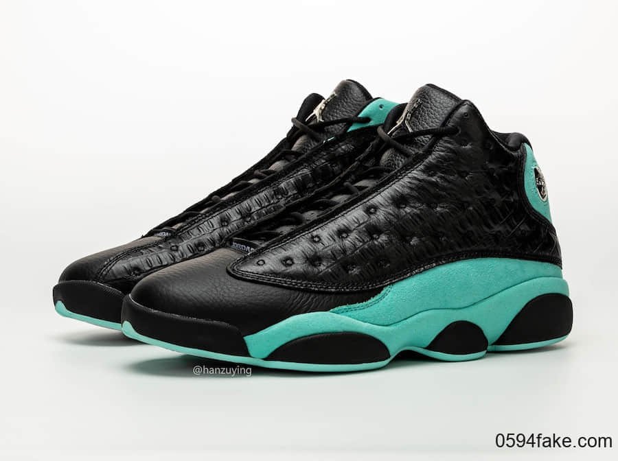 蒂芙尼绿Air Jordan 13发售日期提前!还有最新上脚图和实物图曝光! 货号:414571-030