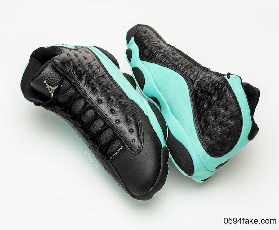 蒂芙尼绿Air Jordan 13发售日期提前!还有最新上脚图和实物图曝光! 货号:414571-030