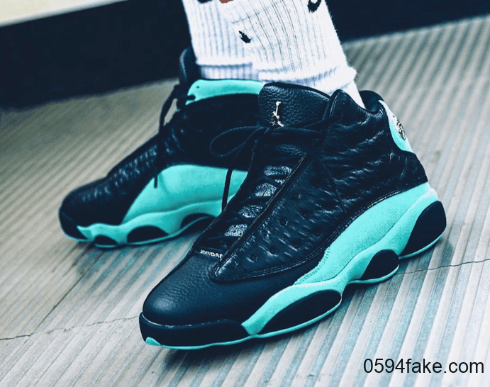 蒂芙尼绿Air Jordan 13发售日期提前!还有最新上脚图和实物图曝光! 货号:414571-030