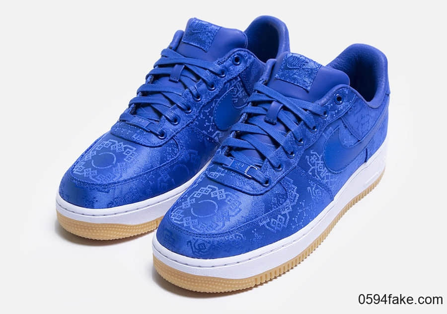 蓝丝绸 CLOT x Nike Air Force 1敲定发售日期！千万不要记错！ (ID:18419) - 图片1