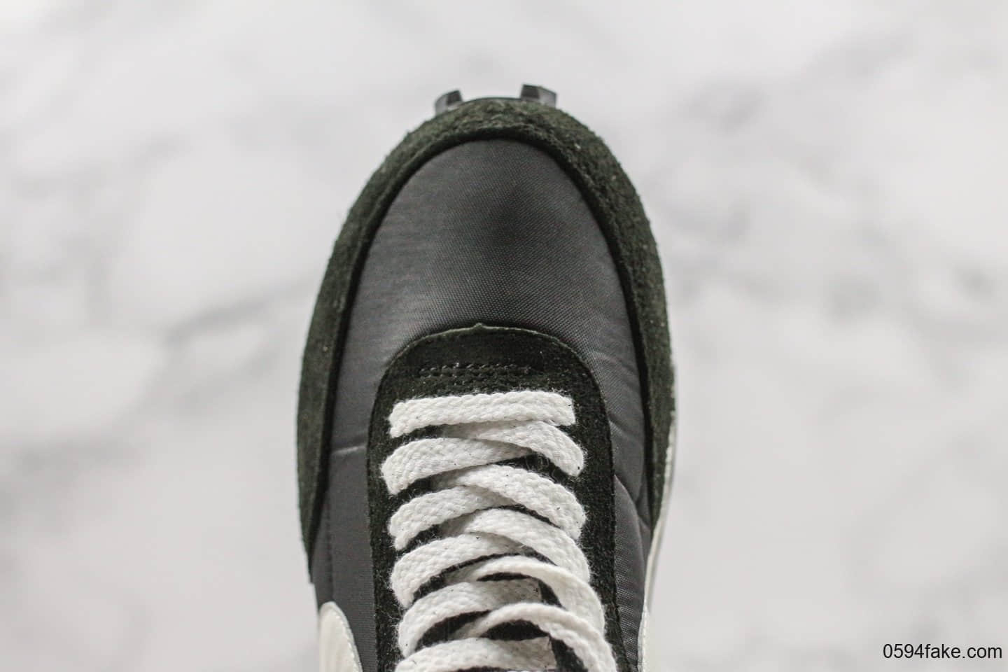 耐克Undercover X Nike Daybreak高桥盾联名异形设计华夫赛车休闲慢跑鞋黑白真标带半码正确logo饰片原装抽屉礼盒 货号:AA6853-001